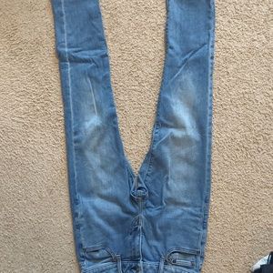 Express Jeans. 28/30 Slim Blue